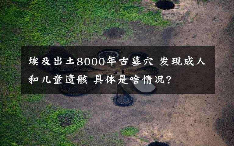 埃及出土8000年古墓穴 發(fā)現(xiàn)成人和兒童遺骸 具體是啥情況?