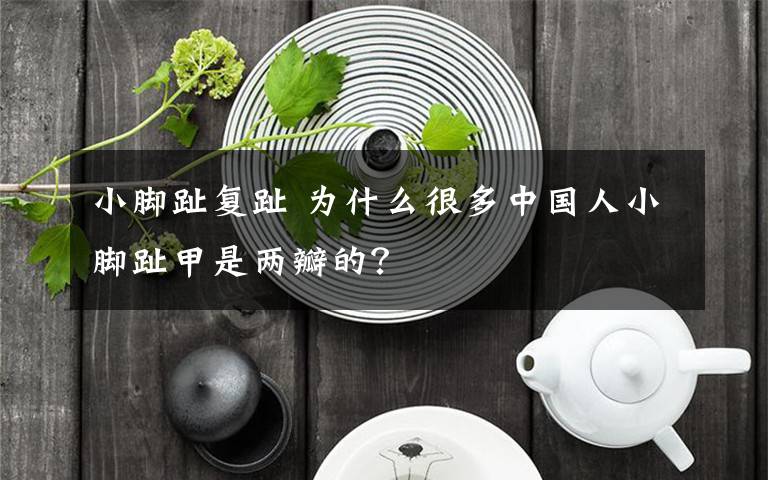 小腳趾復(fù)趾 為什么很多中國人小腳趾甲是兩瓣的？