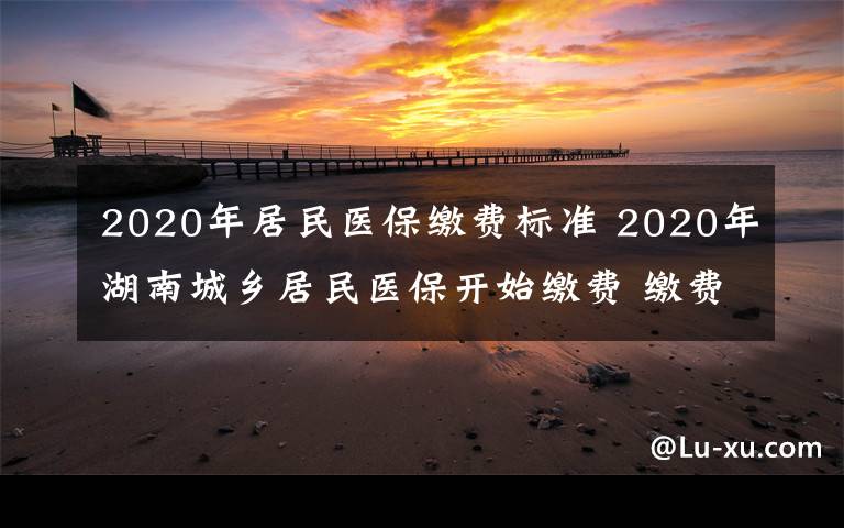 2020年居民醫(yī)保繳費標準 2020年湖南城鄉(xiāng)居民醫(yī)保開始繳費 繳費標準統(tǒng)一為250元/人