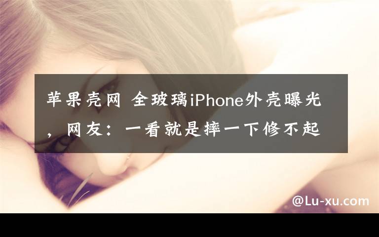 蘋果殼網(wǎng) 全玻璃iPhone外殼曝光，網(wǎng)友：一看就是摔一下修不起的那種