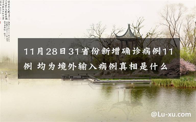 11月28日31省份新增確診病例11例 均為境外輸入病例真相是什么？