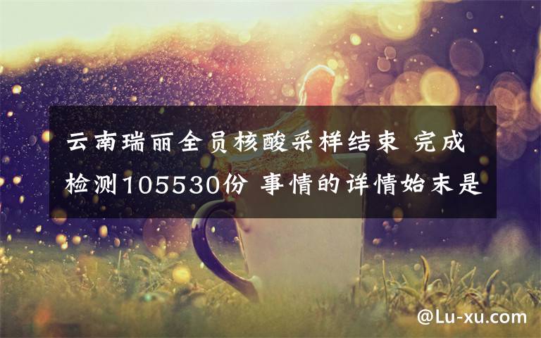 云南瑞麗全員核酸采樣結(jié)束 完成檢測(cè)105530份 事情的詳情始末是怎么樣了！