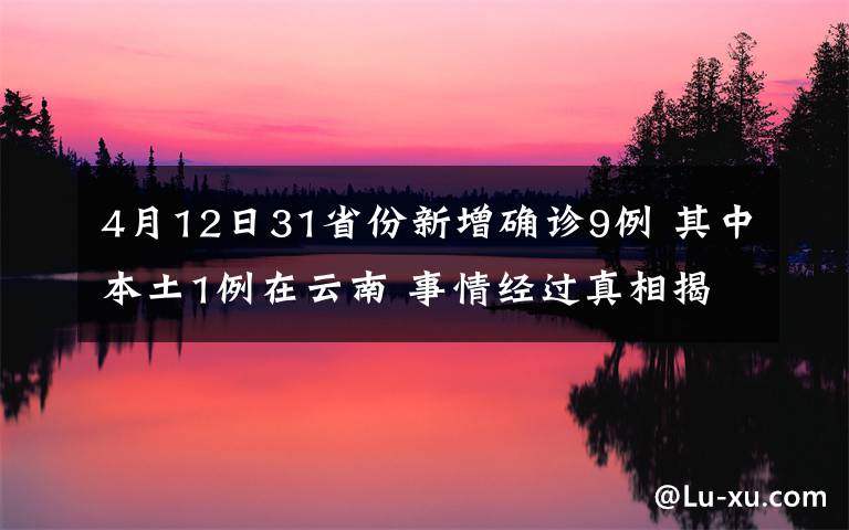 4月12日31省份新增確診9例 其中本土1例在云南 事情經(jīng)過真相揭秘！