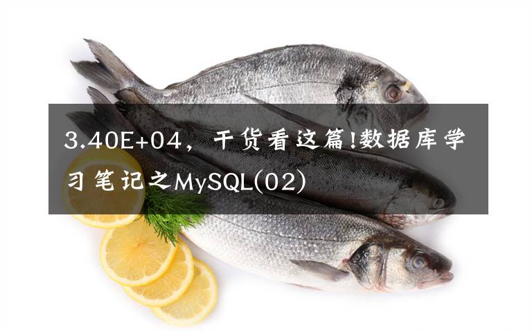 3.40E+04，干貨看這篇!數(shù)據(jù)庫(kù)學(xué)習(xí)筆記之MySQL(02)