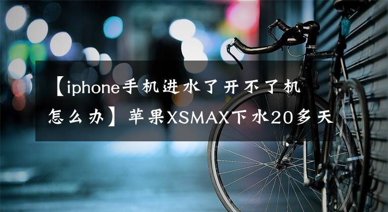 【iphone手機進水了開不了機怎么辦】蘋果XSMAX下水20多天不開機，服務人員開機