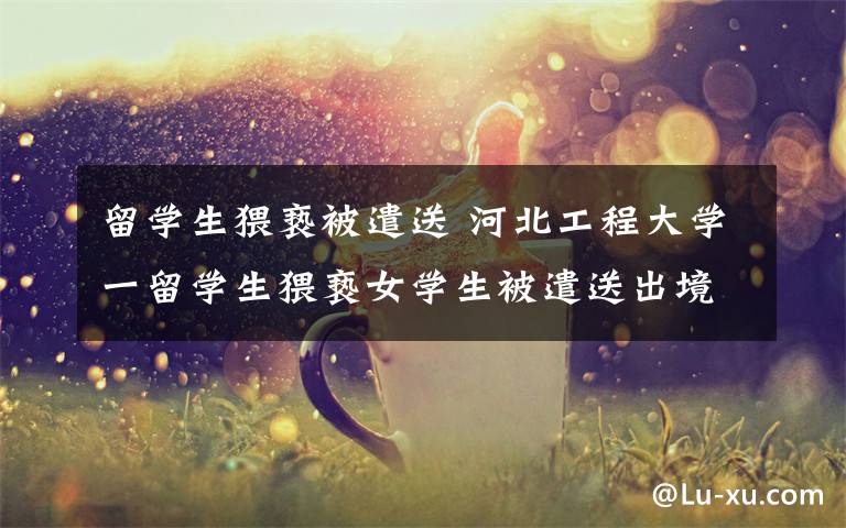 留學(xué)生猥褻被遣送 河北工程大學(xué)一留學(xué)生猥褻女學(xué)生被遣送出境