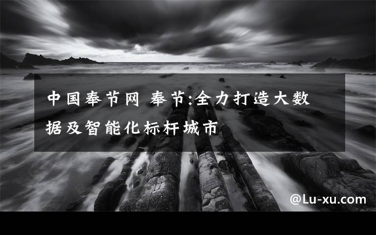 中國奉節(jié)網(wǎng) 奉節(jié):全力打造大數(shù)據(jù)及智能化標(biāo)桿城市