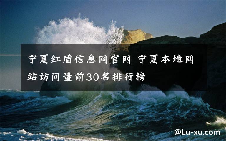 寧夏紅盾信息網(wǎng)官網(wǎng) 寧夏本地網(wǎng)站訪問量前30名排行榜