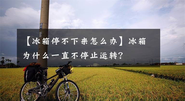 【冰箱停不下來怎么辦】冰箱為什么一直不停止運轉(zhuǎn)？