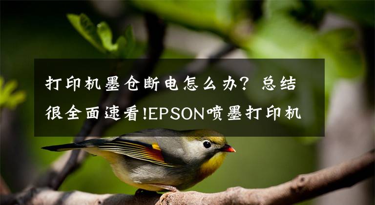 打印機(jī)墨倉(cāng)斷電怎么辦？總結(jié)很全面速看!EPSON噴墨打印機(jī)維修方法及技巧--京碩易辦公