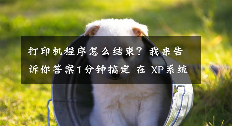 打印機程序怎么結(jié)束？我來告訴你答案1分鐘搞定 在 XP系統(tǒng)中如何啟動和停止打印后臺程序