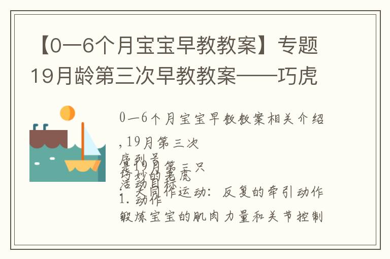 【0一6個月寶寶早教教案】專題19月齡第三次早教教案——巧虎專區(qū)（學做家務(wù)）