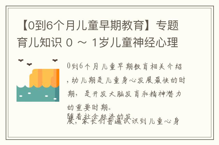 【0到6個(gè)月兒童早期教育】專題育兒知識(shí) 0 ～ 1歲兒童神經(jīng)心理發(fā)育