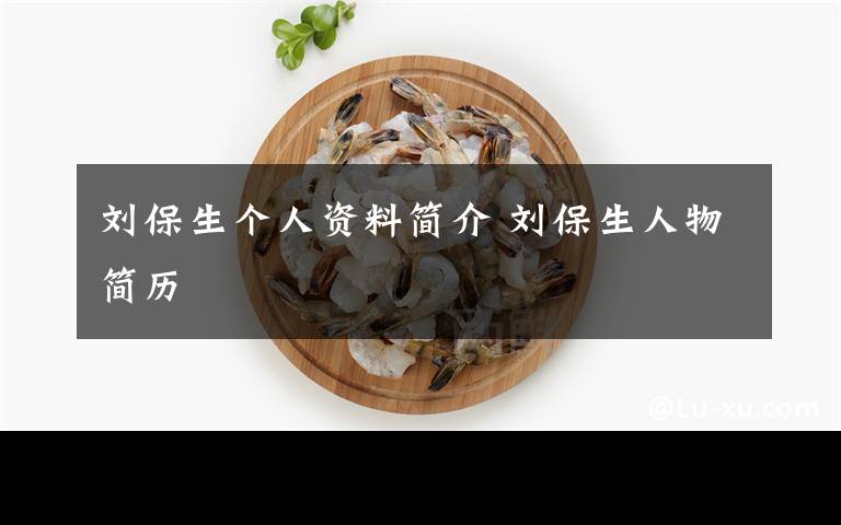 劉保生個(gè)人資料簡介 劉保生人物簡歷