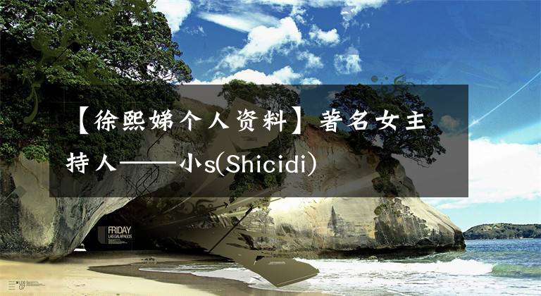 【徐熙娣個(gè)人資料】著名女主持人——小s(Shicidi)