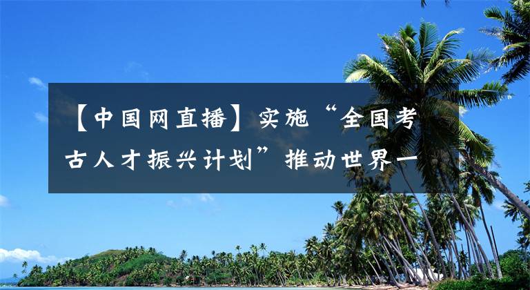 【中國網(wǎng)直播】實施“全國考古人才振興計劃”推動世界一流考古機構(gòu)建設(shè)