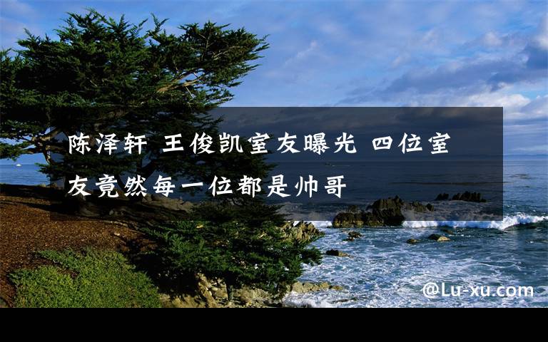 陳澤軒 王俊凱室友曝光 四位室友竟然每一位都是帥哥