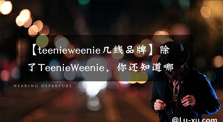 【teenieweenie幾線品牌】除了TeenieWeenie，你還知道哪些韓裔童裝品牌？