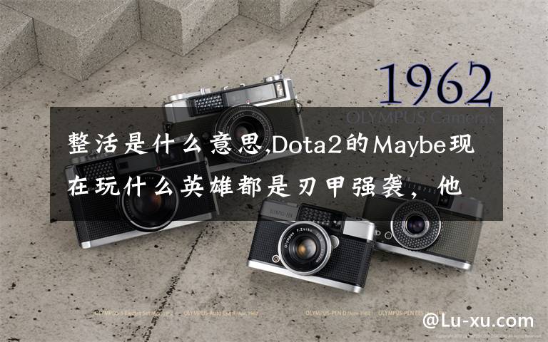 整活是什么意思,Dota2的Maybe現(xiàn)在玩什么英雄都是刃甲強(qiáng)襲，他這樣是不是在