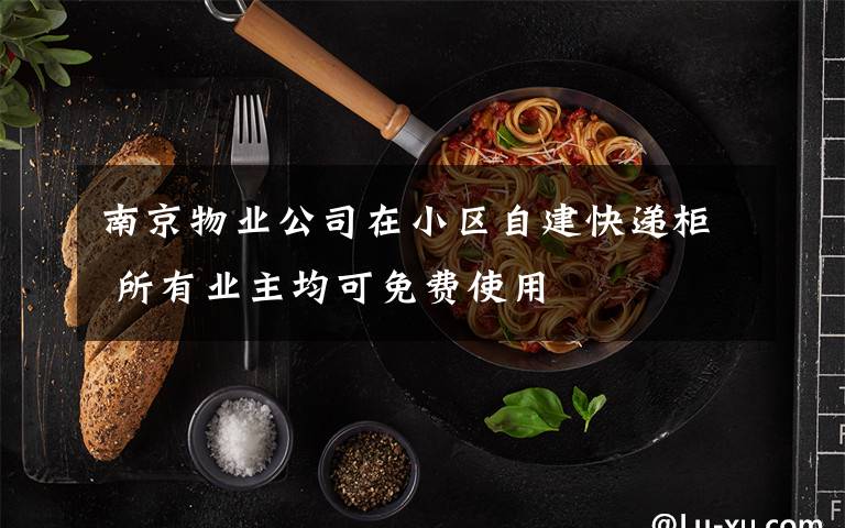 南京物業(yè)公司在小區(qū)自建快遞柜 所有業(yè)主均可免費使用