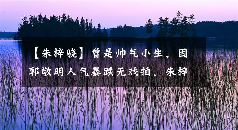 【朱梓驍】曾是帥氣小生，因郭敬明人氣暴跌無戲拍，朱梓驍今靠直播月入上億