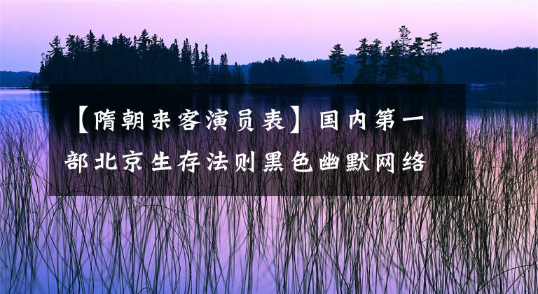 【隋朝來客演員表】國內(nèi)第一部北京生存法則黑色幽默網(wǎng)絡(luò)劇《夜活兒》橫空出世