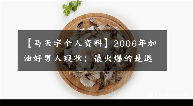 【馬天宇個(gè)人資料】2006年加油好男人現(xiàn)狀：最火爆的是退休的張翰，其次是馬蒂恩威。