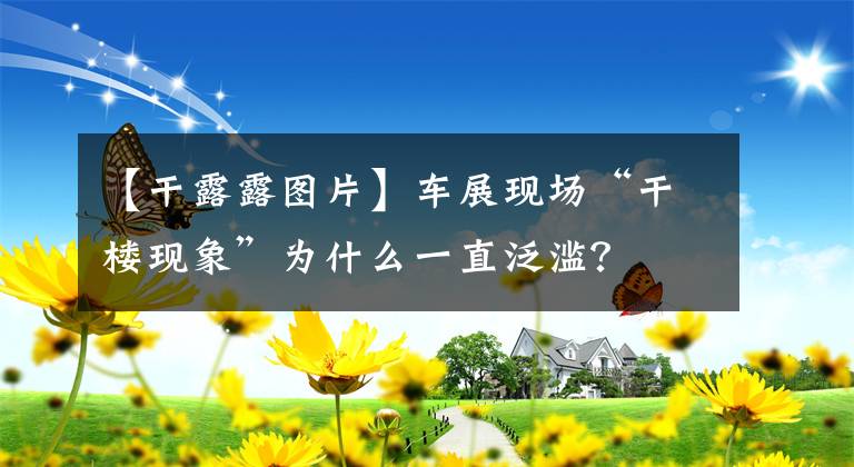 【干露露圖片】車展現(xiàn)場“干樓現(xiàn)象”為什么一直泛濫？