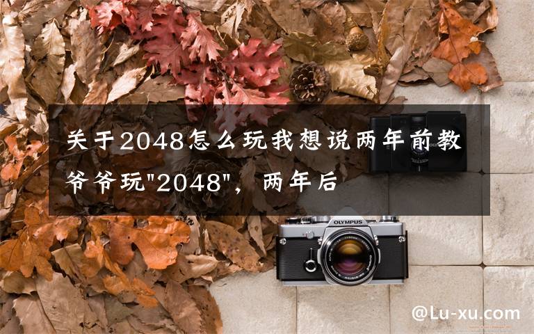 關(guān)于2048怎么玩我想說兩年前教爺爺玩"2048"，兩年后成績最高分：四千多萬……