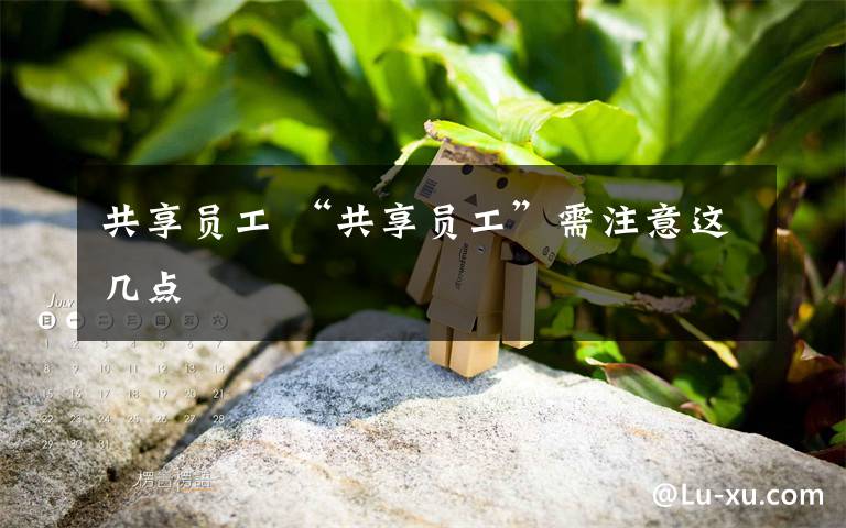 共享員工 “共享員工”需注意這幾點(diǎn)