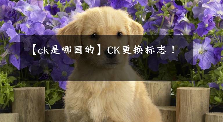 【ck是哪國(guó)的】CK更換標(biāo)志！