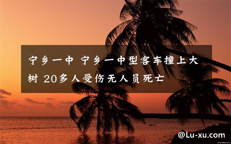 寧鄉(xiāng)一中 寧鄉(xiāng)一中型客車撞上大樹 20多人受傷無人員死亡