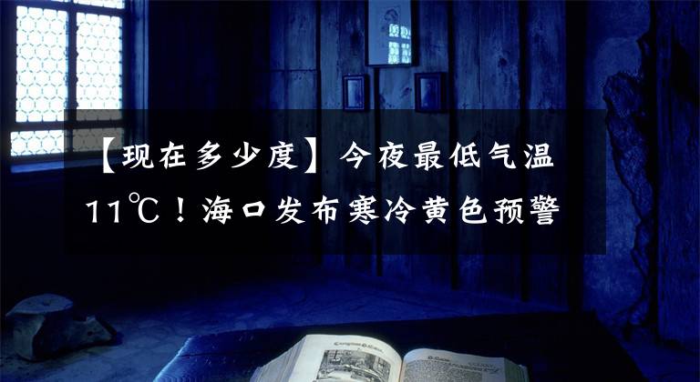 【現(xiàn)在多少度】今夜最低氣溫11℃！海口發(fā)布寒冷黃色預(yù)警