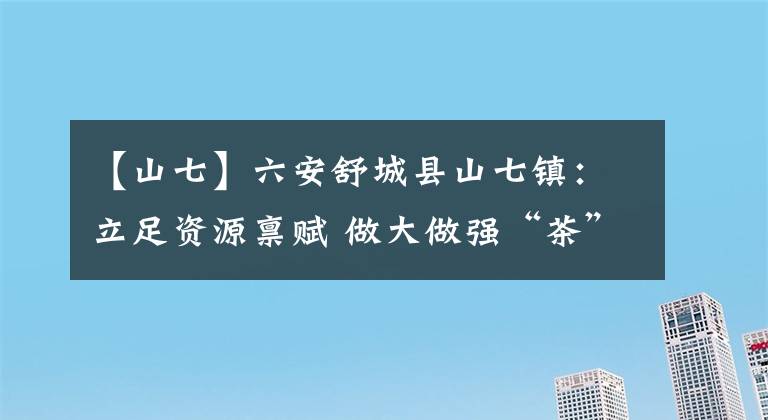 【山七】六安舒城縣山七鎮(zhèn)：立足資源稟賦 做大做強(qiáng)“茶”產(chǎn)業(yè)