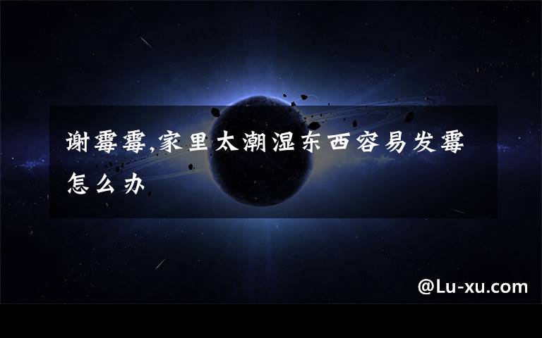 謝霉霉,家里太潮濕東西容易發(fā)霉怎么辦