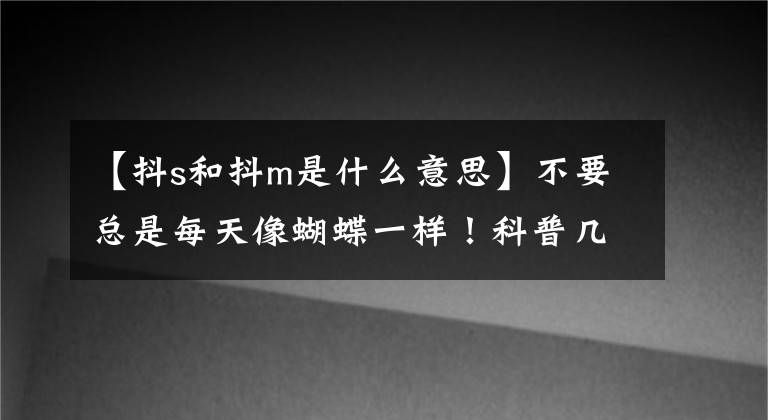 【抖s和抖m是什么意思】不要總是每天像蝴蝶一樣！科普幾種高端connotation日語