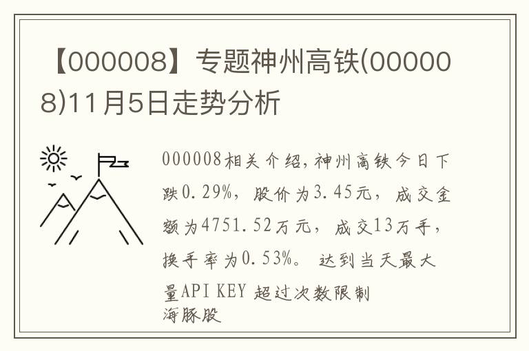 【000008】專題神州高鐵(000008)11月5日走勢(shì)分析