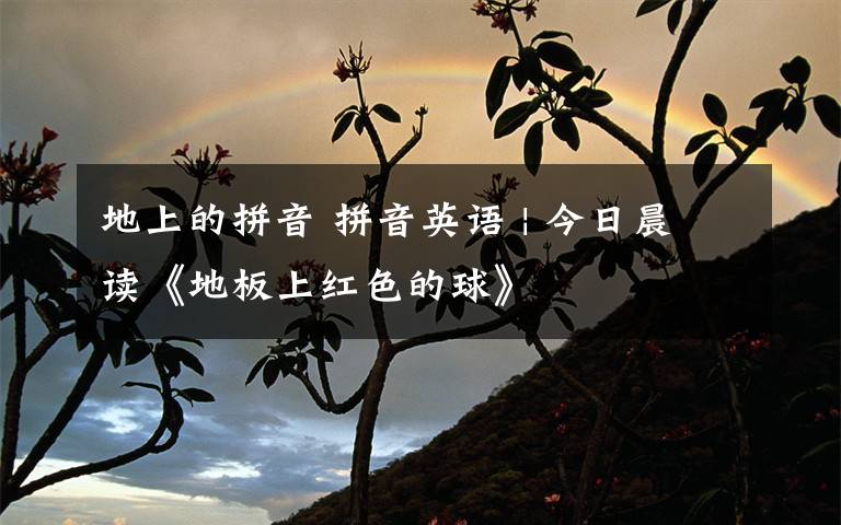 地上的拼音 拼音英語(yǔ) | 今日晨讀《地板上紅色的球》