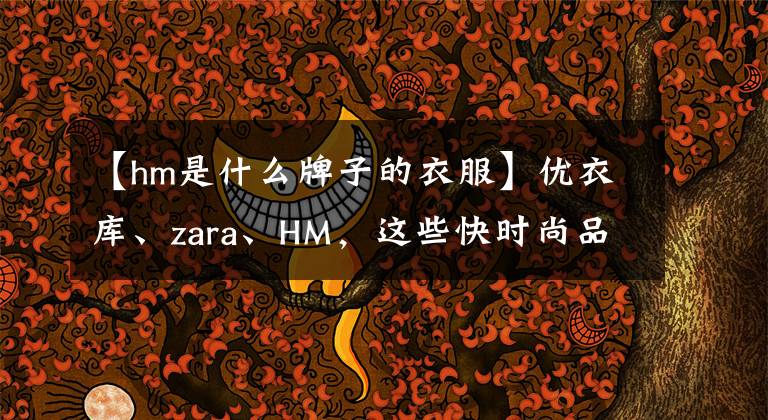 【hm是什么牌子的衣服】優(yōu)衣庫、zara、HM，這些快時尚品牌哪個更有價值？有什么區(qū)別？