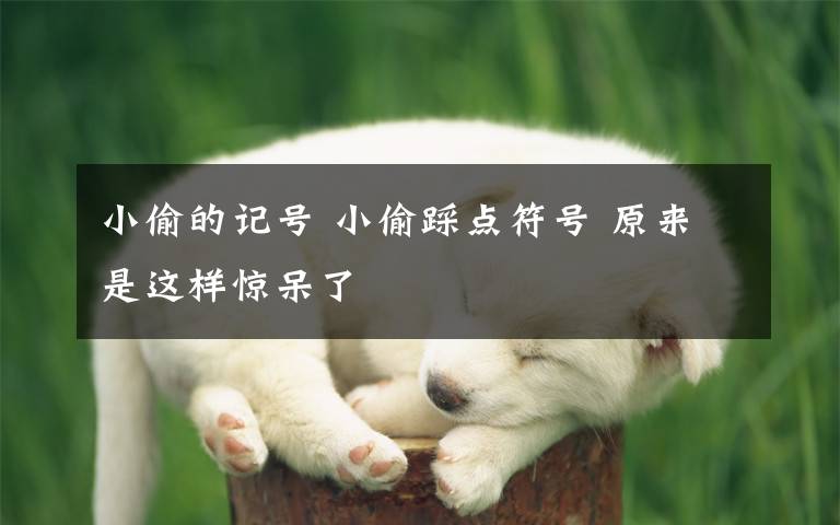 小偷的記號(hào) 小偷踩點(diǎn)符號(hào) 原來是這樣驚呆了