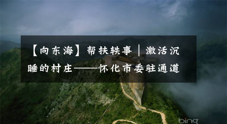 【向東海】幫扶軼事│激活沉睡的村莊——懷化市委駐通道地角村扶貧工作隊(duì)隊(duì)長向東海二三事