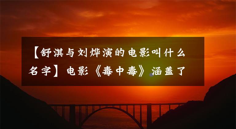 【舒淇與劉燁演的電影叫什么名字】電影《毒中毒》涵蓋了所有電影觀眾，人氣很高