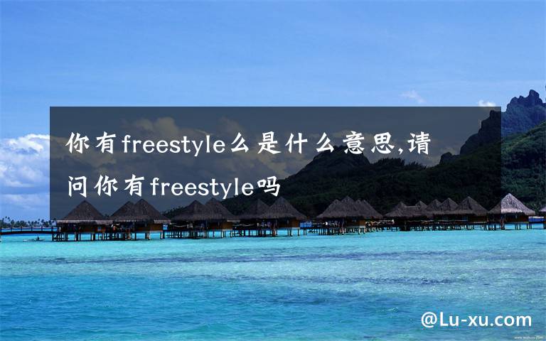 你有freestyle么是什么意思,請問你有freestyle嗎