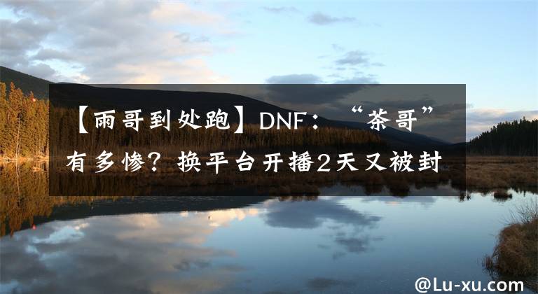 【雨哥到處跑】DNF：“茶哥”有多慘？換平臺開播2天又被封，還貢獻出1個新梗