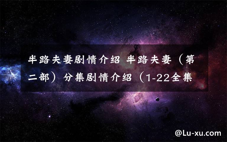 半路夫妻劇情介紹 半路夫妻（第二部）分集劇情介紹（1-22全集）大結(jié)局