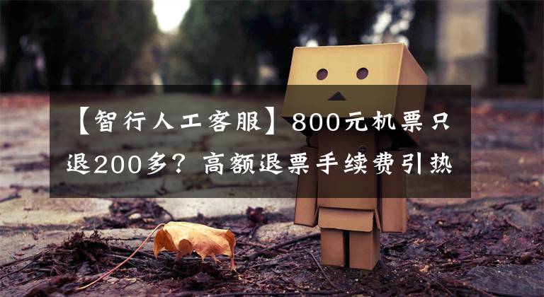 【智行人工客服】800元機(jī)票只退200多？高額退票手續(xù)費(fèi)引熱議