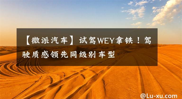 【微派汽車(chē)】試駕WEY拿鐵！駕駛質(zhì)感領(lǐng)先同級(jí)別車(chē)型