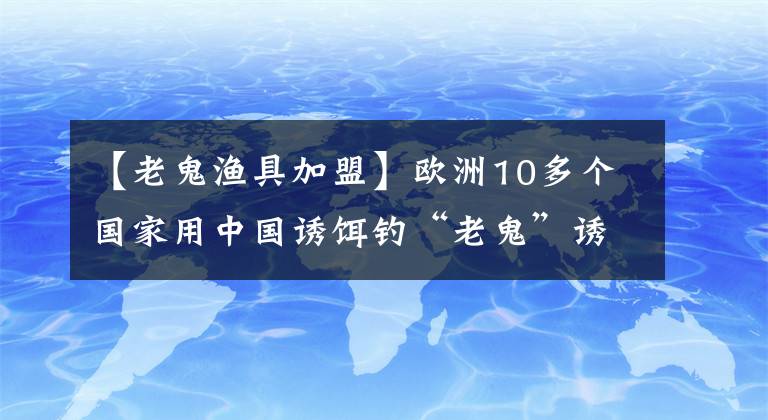 【老鬼漁具加盟】歐洲10多個(gè)國(guó)家用中國(guó)誘餌釣“老鬼”誘餌，一年賣(mài)出3億韓元