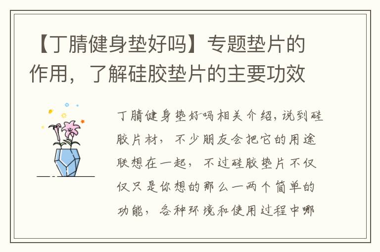 【丁腈健身墊好嗎】專題墊片的作用，了解硅膠墊片的主要功效是什么！