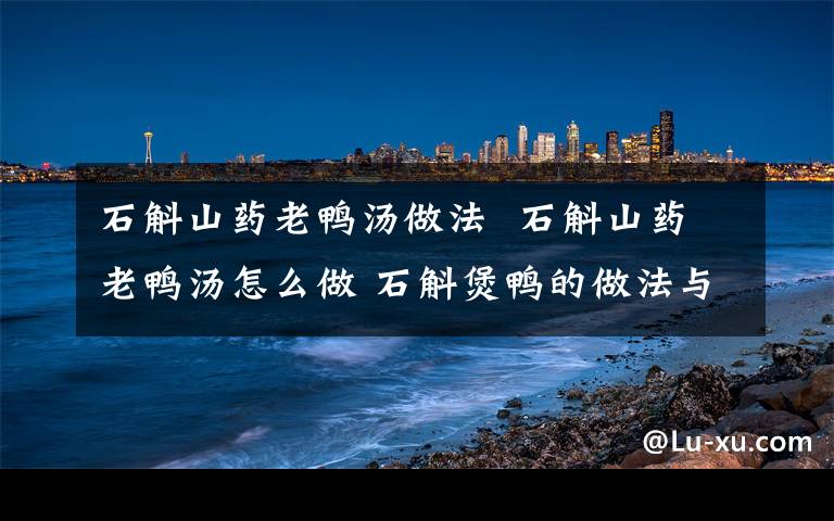 石斛山藥老鴨湯做法  石斛山藥老鴨湯怎么做 石斛煲鴨的做法與功效